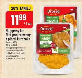 Nuggetsy z piersi kurczaka