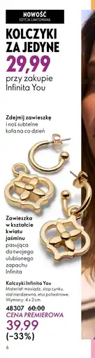 Oriflame Kolczyki Oriflame oferta