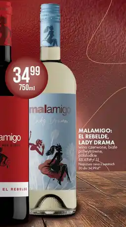 Al.Capone Wino półwytrawne Malamigo oferta