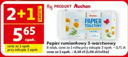 Auchan Papier toaletowy Auchan oferta