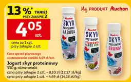 Auchan Mleko bez laktozy UHT 1,5% tł oferta