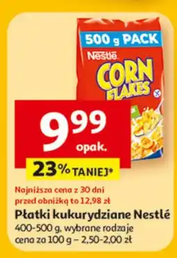 Auchan Płatki kukurydziane Nestlé Corn Flakes oferta