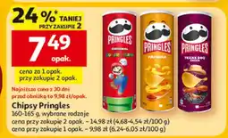 Auchan Chipsy Pringles Texas BBQ Sauce oferta