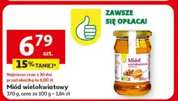 Auchan Miód wielokwiatowy oferta