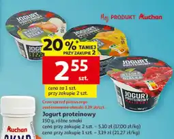 Auchan Jogurt proteinowy oferta