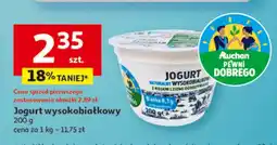 Auchan Jogurt wysokobiałkowy oferta