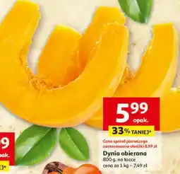 Auchan Dynia obierana 800 g, na tacce oferta
