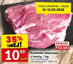 Twój Market Karkówka wieprzowa z kością oferta