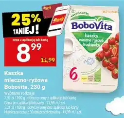 Twój Market Kaszka mleczno-ryżowa Bobovita oferta