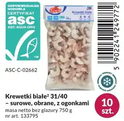 Makro Krewetki białe 31/40 surowe, obrane, z ogonkami oferta