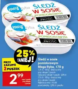 Twój Market Śledź w sosie pomidorowym oferta