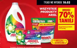 Biedronka Produkty Ariel (płyn, kapsułki do prania) oferta