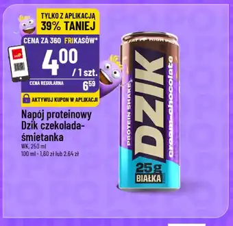 Napój proteinowy Dzik czekolada-śmietanka
