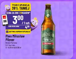 Polomarket Piwo Miłosław Pilzner oferta