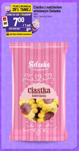 Polomarket Ciastka z nadzieniem wiśniowym Sielanka oferta