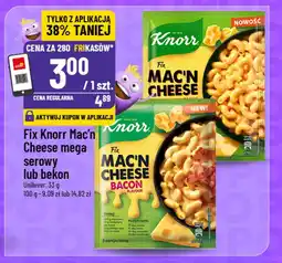 Polomarket Fix Knorr Mac'n Cheese mega serowy lub bekon oferta
