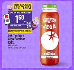 Polomarket Sok Tymbark Vega Pomidor 100% oferta