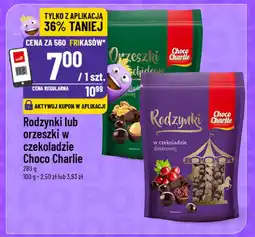 Polomarket Rodzynki lub orzeszki w czekoladzie Choco Charlie oferta