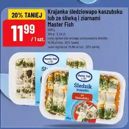 Polomarket Krajańka śledziowa po kaszubsku lub ze śliwką i ziarnami Master Fish oferta
