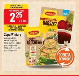 Polomarket Zupa Winiary (Barszcz, Grochowa, różne rodzaje) oferta