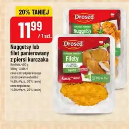 Polomarket Nuggetsy lub filet panierowany z piersi kurczaka Drosed oferta