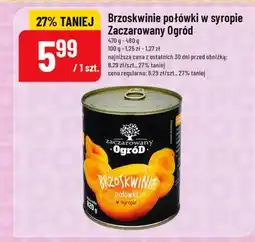Polomarket Brzoskwinie połówki w syropie Zaczarowany Ogród oferta