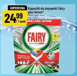 Polomarket Kapsułki do zmywarki Fairy plus lemon oferta
