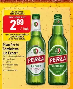 Polomarket Piwo Perła Chmielowa lub Export oferta