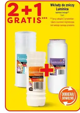 Polomarket Wkłady do zniczy Luminica oferta