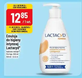 Polomarket Emulsja do higieny intymnej Lactacyd oferta