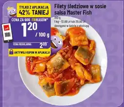 Polomarket Filety śledziowe w sosie salsa Master Fish oferta