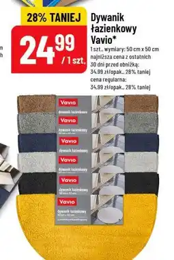 Polomarket Dywanik łazienkowy Vavio (50x50 cm) oferta