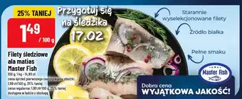 Polomarket Filety śledziowe ala matias Master Fish oferta