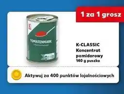 Kaufland K-CLASSIC Koncentrat pomidorowy 140 g puszka oferta