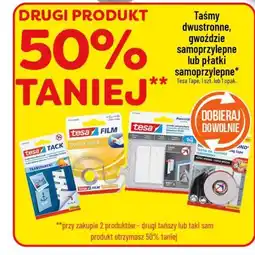 Polomarket Taśmy dwustronne/gwoździe samoprzylepne/płatki samoprzylepne Tesa oferta