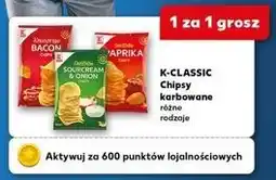 Kaufland K-CLASSIC Chipsy karbowane różne rodzaje oferta