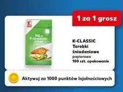 Kaufland K-CLASSIC Torebki śniadaniowe papierowe oferta