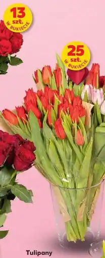 Kaufland Tulipany walentynkowe (25 szt. bukiet, 35 cm) oferta