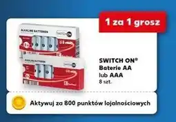 Kaufland SWITCH ON Baterie AA lub AAA 8 szt oferta