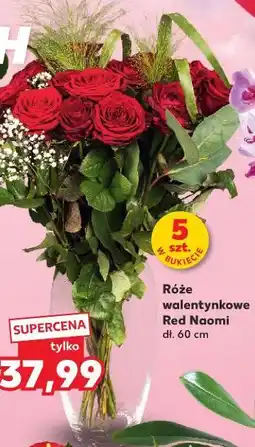 Kaufland Róże walentynkowe Red Naomi oferta