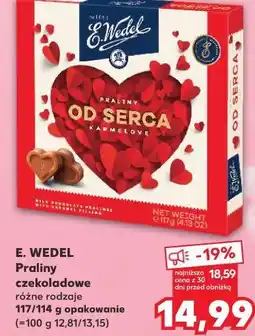 Kaufland E. Wedel Praliny czekoladowe 117/114 g oferta