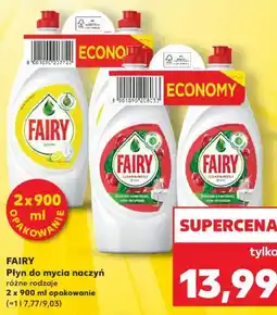 Kaufland FAIRY Płyn do mycia naczyń, różne rodzaje oferta