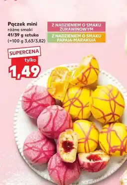 Kaufland Pączek mini, różne smaki, 41/39 g sztuka (~100 g 3,63/3,82) oferta