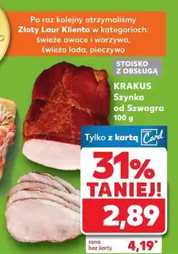 Kaufland KRAKUS Szynka od Szwagra oferta