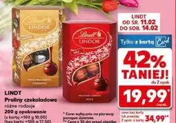 Kaufland Lindt Praliny czekoladowe oferta