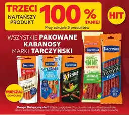Kaufland Kabanosy marki Tarczyński (wszystkie pakowane) oferta