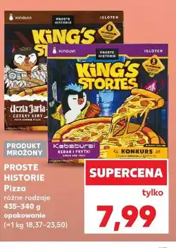 Kaufland Proste Historie Pizza różne rodzaje, mrożona oferta