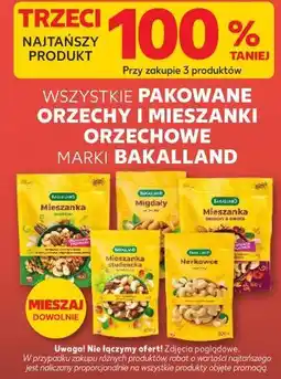 Kaufland Bakalland Orzechy i mieszanki orzechowe (wszystkie pakowane) oferta