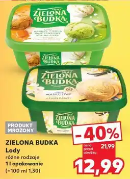 Kaufland ZIELONA BUDKA Lody różne rodzaje oferta
