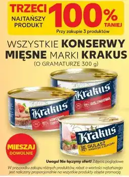 Kaufland KRAKUS Konserwy mięsne (różne rodzaje, gramatura 300 g) oferta